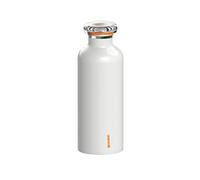 Guzzini - On The Go, ENERGY, Botella térmica de viaje - Blanca, Ø 7.3 x h21.2 cm | 500 cc - 11670011