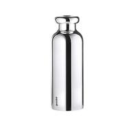 Guzzini - On The Go, Energy, Botella térmica de Viaje - Cromo, Ø 7.3 x h21.2 cm | 500 CC - 11670016