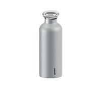 Guzzini - On The Go, ENERGY Botella Térmica de Viaje - Plata, Ø 7,3 x h21,2cm | 500 cc - 11670063