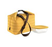 Guzzini Set de Bolsa Térmica Grande con Contenedor, Ocre, One Size