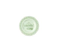 Guzzini - Plato postre melamina Josephine 'Table Decor' (Verde Polvo)