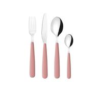 Guzzini - POP Juego de 24 Cubiertos - Rosa Empolvado - 127500215