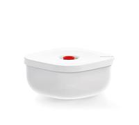 Guzzini - SAVE IT Contenedor de Vacío Bajo (M) - Blanco, 16,3x16,3xh8 cm | 975 cc - 11850111