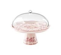 Guzzini - Soporte con Campana de melamina Josephine 'Table Decor' (Rosa Polvo)
