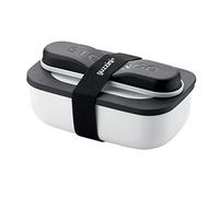 Guzzini Store On The Go Juego de Almuerzo con Cubiertos, Polipropileno Acero Inoxidable, Color Blanco, 02