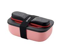 Guzzini - Store&GO, Set Fiambrera con Cubiertos de Viaje - Rojo, 20 x 12 x h7 cm | 900ml - 17110231