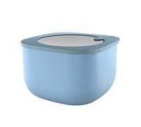 Guzzini Store&More Kitchen Active Design - Recipientes herméticos altos para frigorífico/congelador/microondas (L), 19,5 x 19,5 x 12,3 cm, azul (Matt Mid Blue)