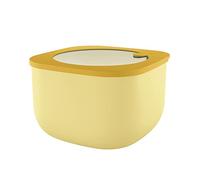 Guzzini Store&More Kitchen Active Design - Recipientes herméticos altos para frigorífico/congelador/microondas (L), 19,5 x 19,5 x 12,3 cm, color amarillo