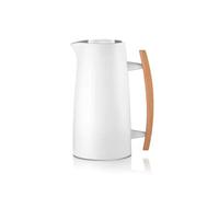 Guzzini Termos - Jarra térmica Riviera Thermos Caliente Frío Mesa 1 Litro Plástico Madera Blanco Leche