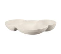 Guzzini - Tierra, Aperitivo - Blanco Leche, 29,5 x 21,4 x h5,2cm - 171200156