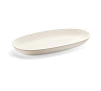 Guzzini - Tierra, Bandeja para Servir de plástico Reciclado - Blanco Leche, 41x 22,9 x h4,2 cm | 5000ml - 175400156