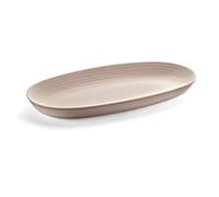 Guzzini - Tierra, Bandeja para Servir de Plástico Reciclado - Gris Paloma, 41x 22,9 x h4,2 cm | 5000ml - 175400158