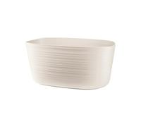 Guzzini - Tierra Portavaso múltiple Grande de plástico Reciclado - Blanco Leche, 22,4 x 38,4 x 18 cm | 10 l - 196202156
