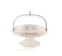Guzzini Soporte para tartas-199401156 Tartas, Acrílico, Blanco Leche