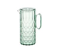 Guzzini - vanity, jarra con tapa verde matcha en san bio-based y smma