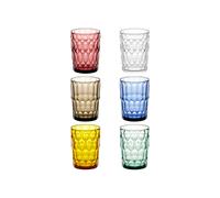 Guzzini – Juego de 6 vasos altos Vanity – Bio-based SAN y Bio-based SMMA – ARIA