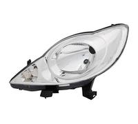 GV-ZONE Faro delantero izquierdo del lado del conductor proyector de montaje de faros delanteros lámpara de coche compatible con Peugeot 107 2005 2006 2007 2008 2009 2010 2011 2012 VP2363L