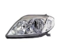 GV-ZONE Faro delantero izquierdo para el lado del conductor, luz delantera del coche, compatible con Toyota Corolla E12 2001 2002 2003 2004 VP2603L