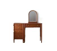Gv8pA5fj7b Mesa de tocador Gabinete de Almacenamiento tocador francés Madera Maciza - Escritorio Maquillaje Vintage Multifuncional Mesa de cosmeticos