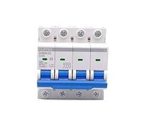 GVBAEPIEO Mini disyuntor de Carril DIN, 4 Polos, 400V ~, interruptores Aire domésticos, Caja distribución, Equipo mecánico, protección del Motor, MCB 72mm(1A)