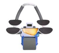 GvbExercise Wheels for Abs, Automatic Rebound Multipurpose Ab Workout Roller, Core Strengthening Equipment, Portable Training Tool for Back, Chest, Armor, Multipurpose Core Strengthening Tool