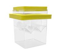 Gvblkq Aquarium Breeder Box, Floating Aquarium Acclimation Hatchery Incubator with Suction Cups, Guppy Betta Fish Isolation Box for Aquarium, Aquarium Breeder Box with Suction Cups, Floating Hatchery