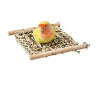 Gvblkq Bird Perch - Natural Wood Climbing, Cage Exercise Chewing Stand with Sturdy Branch Texture, Balance Training Support Feature, Ideal for Active Fitness Play