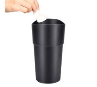 Gvblkq Can Cup Holder, Multifunctional Dust Box & Bottle Organizer, Automotive Seat Accessories, Compact Garbage Storage Box for most Car Models, 6.3x3.54x2.76 inches