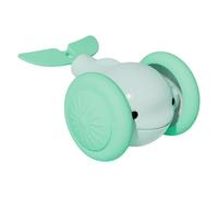 Gvblkq Cat Automatic Moving Ball, Little Whale Shape Electric Toy, Stimulating Rechargeable Pet Plaything, for Indoor Fun, Kitten Training, Interactive Toy, 2.95x1.57 Inches
