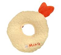 Gvblkq Cat Soft Cone, Cartoon Plush Tempura Taiyaki Soft Kitten Cone, Anti-Bite Neck Protective Collar, Soft Wound Healing Recovery Collar for Small Medium Puppies and Kittens