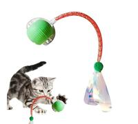 Gvblkq Cat Toy Automatic Moving Ball, Rechargeable Smart Interactive Ball, 600mah Battery Fast Rolling Electric Pet Toy, Boredom Relieving for Indoor Cats, Ideal for Fun and Entertainment