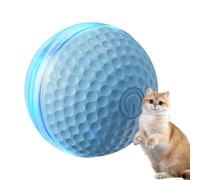 Gvblkq Cat Toy Automatic Moving Ball, Smart Rolling Ball, PP Rechargeable Electric Pet Toy, 2 Modes, Interactive, Stimulating, for Small, Medium, Large Kittens, Indoor Play, 1.42 Inches