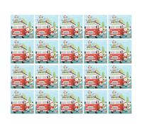 Gvblkq Christmas Dinner Napkins, Santa Printed Napkins, Holiday Paper