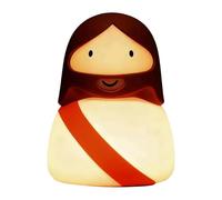 Gvblkq Christmas Night Light,Christmas Silicone Touch Control Dimmable - Jesus LED Touch Lamp with 3 Levels - for Desk Shelf Sleeping Holiday Birthday Party Sunday School