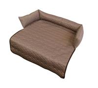 Gvblkq Cooling Dog Bed, Washable Pet Mat, Silk Material, Anti-Slip Cushion for Senior Dogs, Puppies, Living Room, Backyard, Office, Comfortable Blanket for All Seasons, 90x90x10cm