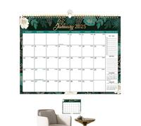 Gvblkq Creative Wall Calendar 365-Day Work Schedule, Monthly Calendars from Jan.to Dec. 2025, 365-Day 2025, Wall Calendar, Daily Planner Punch In Calendar For Home Classroom, 35x30 Pulgadas