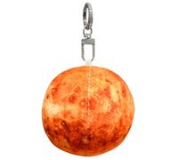 Gvblkq Decoración del Solar | Colgante de 7,5 centímetros de felpa del solar | Réplica de planeta peluche,para bolsos monederos joyas carteras mochilas mujeres hombres niñas, Venus