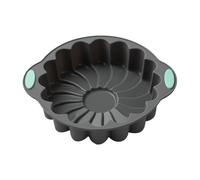 Gvblkq Dessert Mold Tray - Round Sunflower Baking Form, Reusable Flower Shape Kitchen Bakeware with Easy Release Patterned Presentation Feature, Ideal for Jelly Pudding Cake Treats Party Holiday