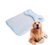 Gvblkq Dog Cooling Mat, Washable Chill Pad, Soft Wear-Resistant with Breathable Inner Layer and Foldable Design, Perfect for Car Seats, Sofa Lounging, Pet Napping Areas, 13.78x17.72x1.57 Inches