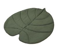 Gvblkq Dog Mat, Leaves Shaped Warm Mattress, Soft Washable Pad Protector, Cozy Bed for Car Floor Sofa Chair, Travel Camping Pet Cushion, Comfortable Sleep Pad, Non-Slip Pets Mattress, 65x70cm