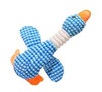 Gvblkq Dog Toys for Aggressive Chewers - Interactive Squeaky Duck Plush, Reinforced Stitched Animal Doll for Stimulation, Sturdy Boredom Relief Toy, Ideal for Small Medium Breed Puppy