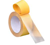 Gvblkq Doubled Sided Tape, Clear Removable Heavy Duty Tape Roll, Fiberglass Mesh Adhesive, (Strong Grip, 10M), Scrapbooking, Woodworking, Home, School, Crafts, 1.18x393.7 inches