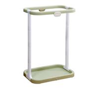 Gvblkq Durabled Folding Trash Bag Holder, Adjustable Outdoor Camping Trash Bag Stand, ABS Stable Support Portable Garbage Bin, Indoor Basket for Picnic, Car Travel, 21.26x14.96x9.45 inches
