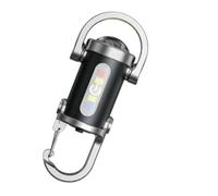Gvblkq Durabled Keychain Flashlight, Waterproof Mini LED Keyring Torch, ABS Portable Bright Light for Hiking, Travel, Home, Outdoor, Fishing, Hunting, 3.5x7.7cm/1.38x3.03 inches