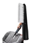 Gvblkq Dust Brush, Vacuum Attachment Set, Lightweight Handheld Tool, Soft Bristle Cleaner, Household Suction Gear, Car Interior Supplies, Black Size Plus Crevice Nozzle Support For Cleaning Carpet