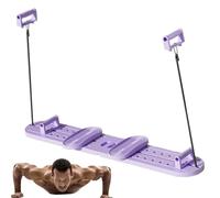 Gvblkq - Entrenador de empuje portátil, equipo de ejercicio práctico, tabla de empuje para gimnasio en casa, tabla de empuje para entrenamiento, tabla de empuje portátil multifuncional para mejorar
