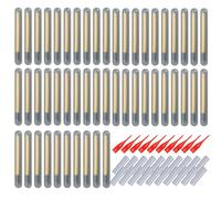 Gvblkq Glow Sticks - Rod Tip Illumination, Night Fishing Tackle, High Visibility Marker, Long-Lasting Glow, Marine Angling Supplies, Green Light Sticks for Bobbers, Jigs, Outdoor Fishing Accessories