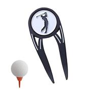 Gvblkq Golf Divot Tool, Ball Marker, Magnetic Repair Utensil, Turf Fork