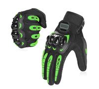 Gvblkq Guantes para moto, guantes de moto Hard Shell ATV
