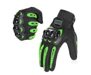 Gvblkq Guantes para moto, guantes de moto Hard Shell ATV